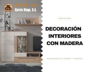 Decoración de interiores con madera