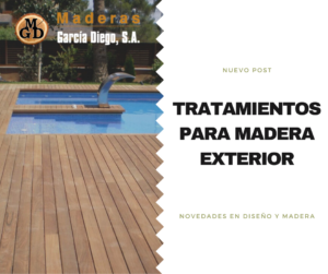 Tratamientos para madera exterior