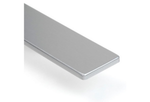 Tapa encimera plata TAPA LATERAL ENCIMERA PLATA MATE 30MM