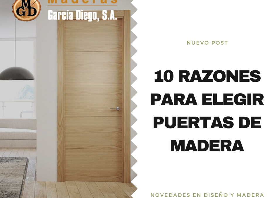 10 razones para elegir puertas de madera