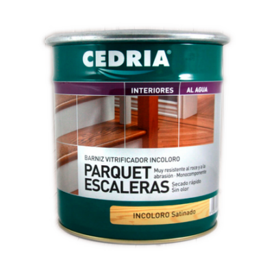 2200 - 860139 Cedria Barniz Parquet-escaleras sat 4L CEDRIA BARNIZ PARQUET-ESCALERAS SAT. 4L