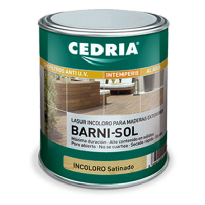 2204-860161 Cedria barni-sol satinado 4l base al agua CEDRIA BARNI-SOL SAT. 4L