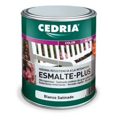 2204-860185 Cedria esmalte plus blanco 4l G-CEDRIA ESMALTE PLUS SATINADO