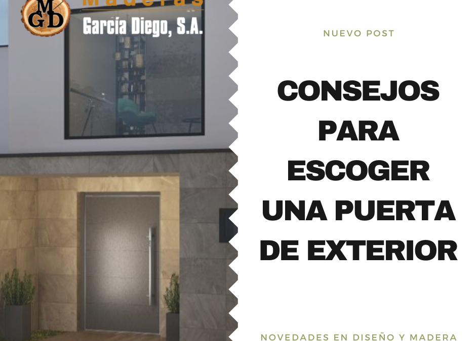 Consejos para escoger una puerta de exterior