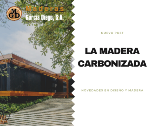 La madera carbonizada