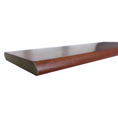 Rodapie DM sapely barnizado 250x11x12-1 RODAPIE RECH SAPELY BARNIZADO HIDROFUGO