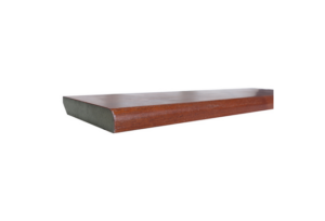 Rodapie DM sapely barnizado 250x90x15-1 RODAPIE RECH SAPELY BARNIZADO HIDROFUGO