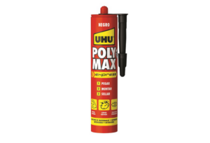 19. Poly-Max Express negro UHU POLY MAX HIGH TACK EXPRESS NEGRO 425GR