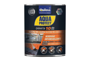37. Silicona MS Líquida Quilosa Aqua Protect AQUAPROTECT SILICONA PROFESIONAL GRIS 1KG