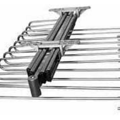 2010-400126 Pantalonero cromo 11 barras PANTALONERO EXTRAIBLE CROMO 11 BARRAS