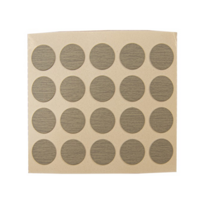 2010 - 400157 Tapón adhesivo aluminio TAPON ADHESIVO ALUMINIO 20 UNID