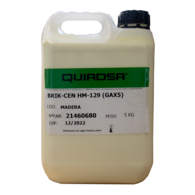 2201 - 860251 Cola blanca normal madera HM-129 5KG COLA BLANCA NORMAL MADERA HM-129 5K