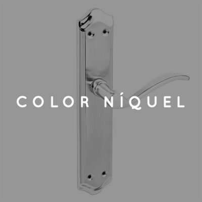 PLACA COLOR NIQUEL