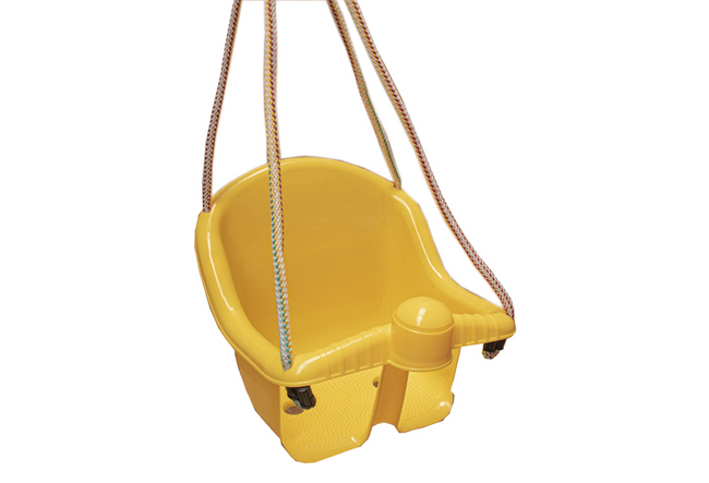 0015 - 888029 Asiento columpio bebe amarillo ASIENTO COLUMPIO BEBE AMARILLO