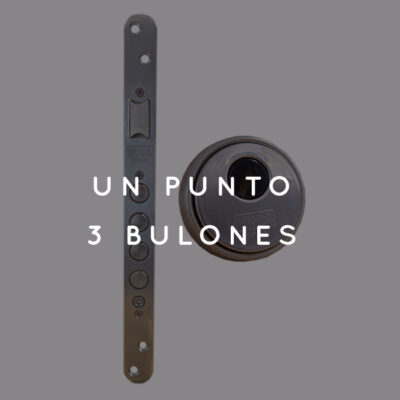 UN PUNTO. 3 BULONES