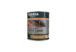 2204 - 860116 Cedria dekor lasur castaño sat CEDRIA DEKOR LASUR CASTAÑO SAT. 750ML