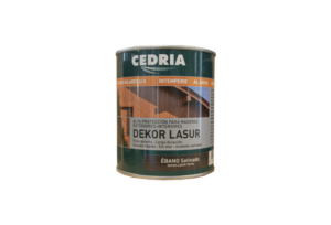 2204 - 860122 cedria dekor lasur ébano sat CEDRIA DEKOR LASUR EBANO SAT. 750ML