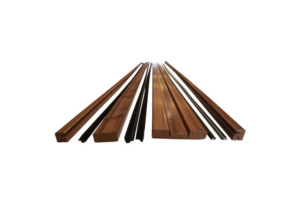 1242 - 789995 Kit corredera macizo sapely barnizado KIT CORREDERA RECHAPADO SAPELY/B HIDROFUGO