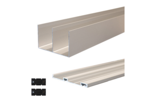 1900-400100 KIT CARRIL GI70 PLATA MATE REF980APM2 KIT CARRIL GI70 PLATA MATE REF:980APM2