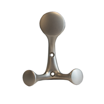 2010 - 810080 Percha 1009 inox PERCHA 3 GANCHOS 1009 INOX