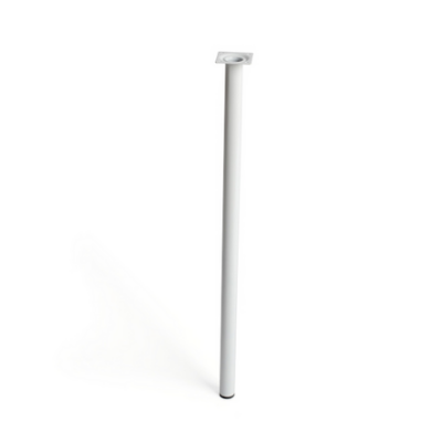 400238 Pata redonda blanco p-401g alto 100 PATA REDONDA BLANCO P-401G ALTO 100