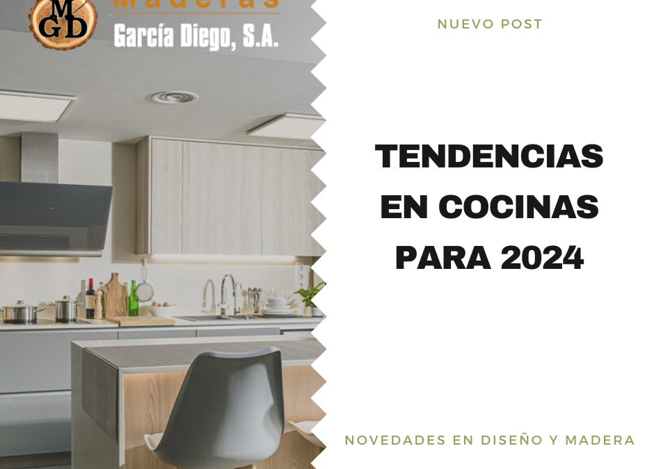 Tendencias en cocinas para 2024
